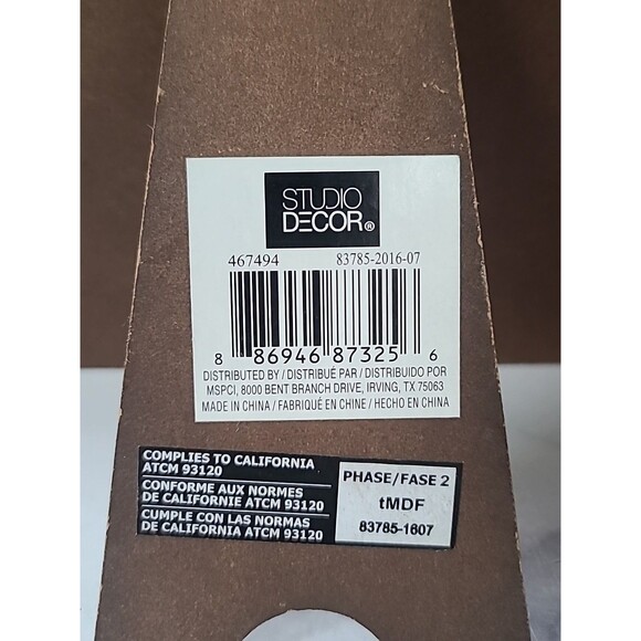 String Art Clipboard Aqua String House Heart Wood Frame Spring Note Clip Easel - Picture 6 of 10